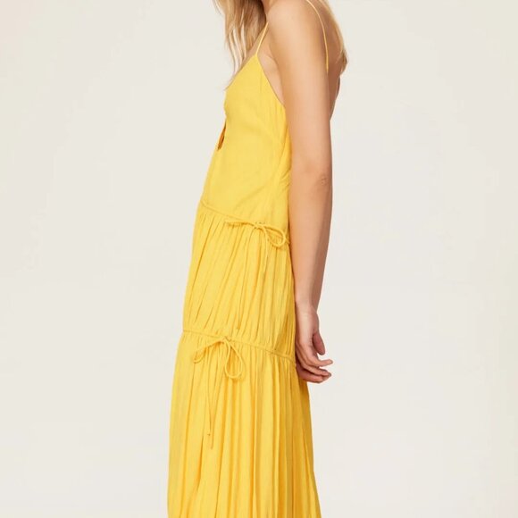 Simkhai, Lina Teardop Maxi Yellow Size M - Picture 2 of 13